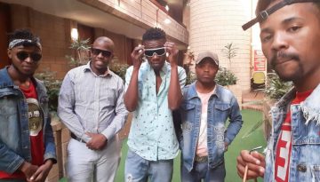 Godgiven Buthelezi At Big 1 UP before the show